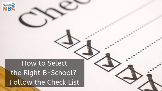 How to Select the Right B-School_ Follow the Check List